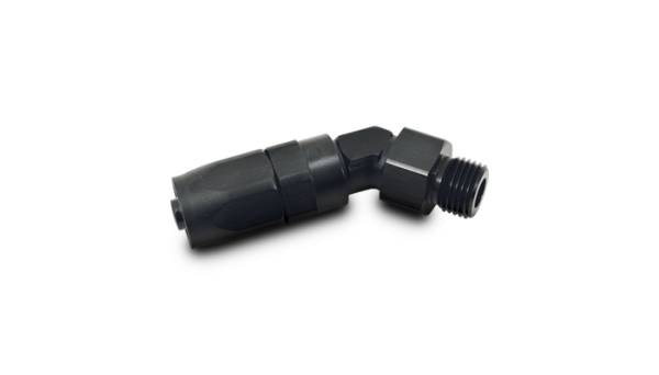 Vibrant Performance - Vibrant Performance Male Hose End Fitting, 45 Degree; Size: -10AN; Thread: (8) 3/4"-16 - 24407