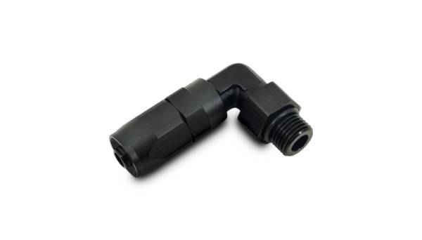 Vibrant Performance - Vibrant Performance Male Hose End Fitting, 90 Degree; Size: -8AN; Thread: (10) 7/8"-14 - 24906