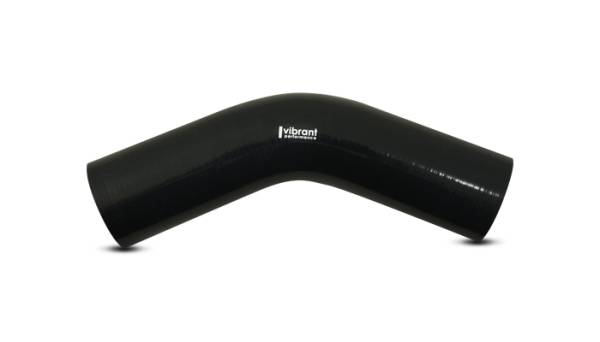 Vibrant Performance - Vibrant Performance 45 Degree Elbow, 3.25" I.D. x 4.00" Leg Length - Black - 2757