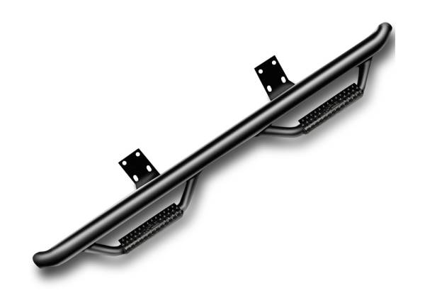 N-Fab - N-Fab Nerf Step Bar - Cab Length (2 Steps per Side) - 2017-2023 Ford F-250/F-350/F-450/F-550 Crew Cab - Textured Black - Special Order - F1785CC-TX