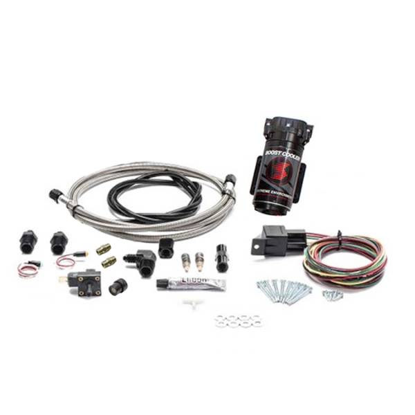 Snow Performance - Snow Performance Diesel Stage 1 Boost CoolerWater-Methanol Injection Kit (Stainless Steel Braided Line 4AN Fittings). - SNO-301-BRD-T