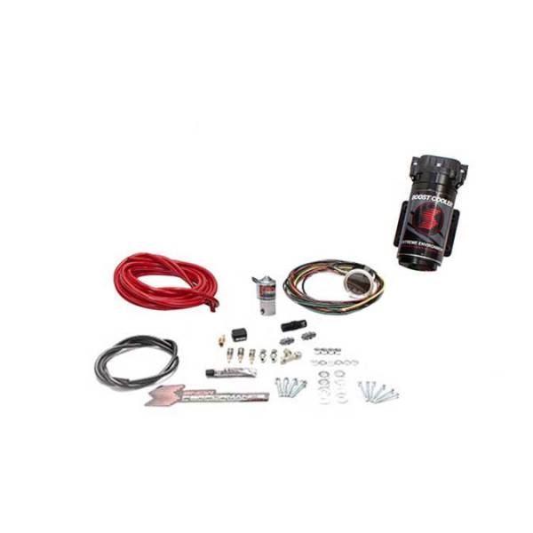 Snow Performance - Snow Performance Diesel Stage 2 Boost CoolerWater-Methanol Injection Kit Dodge 5.9L Cummins (Red High Temp Nylon Tubing Quick-Connect Fittings). - SNO-400-T