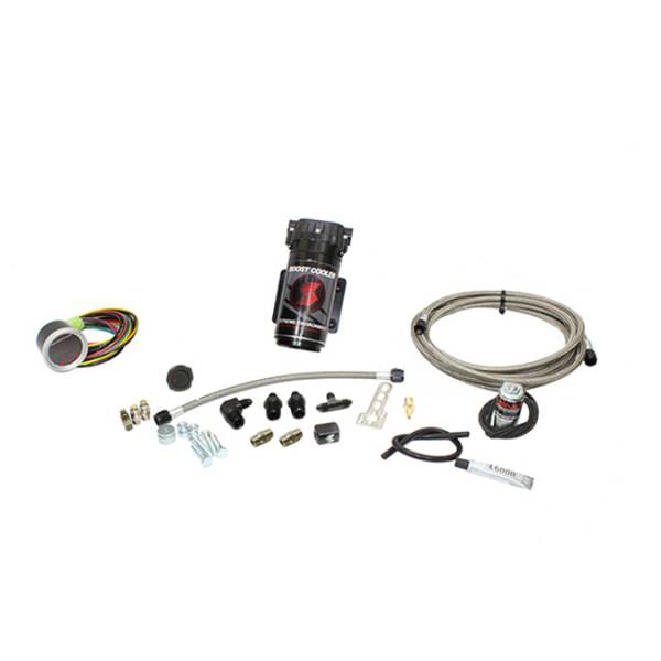 Snow Performance - Snow Performance Diesel Stage 2 Boost CoolerWater-Methanol Injection Kit Dodge 6.7L Cummins (Stainless Steel Braided Line 4AN Fittings). - SNO-410-BRD-T