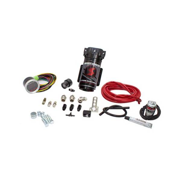 Snow Performance - Snow Performance Diesel Stage 2 Boost CoolerWater-Methanol Injection Kit Dodge 6.7L Cummins (Red High Temp Nylon Tubing Quick-Connect Fittings). - SNO-410-T