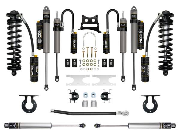 ICON Vehicle Dynamics - ICON Vehicle Dynamics 2005-2016 FORD F-250/F-350 2.5-3" LIFT STAGE 5 COILOVER CONVERSION SYSTEM - K63105