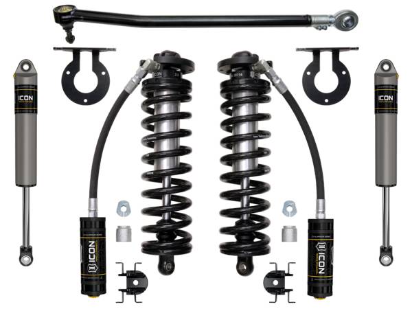 ICON Vehicle Dynamics - ICON Vehicle Dynamics 2017-2023 FORD F-250/F-350 2.5-3" LIFT STAGE 2 COILOVER CONVERSION SYSTEM - K63142