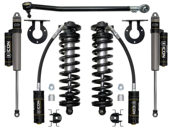 ICON Vehicle Dynamics - ICON Vehicle Dynamics 2017-2023 FORD F-250/F-350 2.5-3" LIFT STAGE 3 COILOVER CONVERSION SYSTEM - K63143