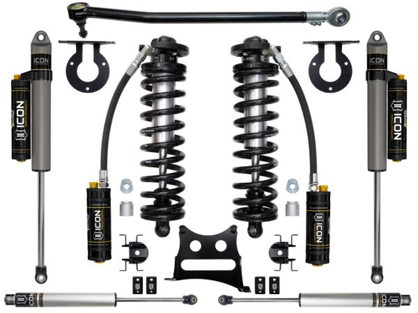 ICON Vehicle Dynamics - ICON Vehicle Dynamics 2017-2022 FORD F-250/F-350 2.5-3" LIFT STAGE 4 COILOVER CONVERSION SYSTEM - K63144