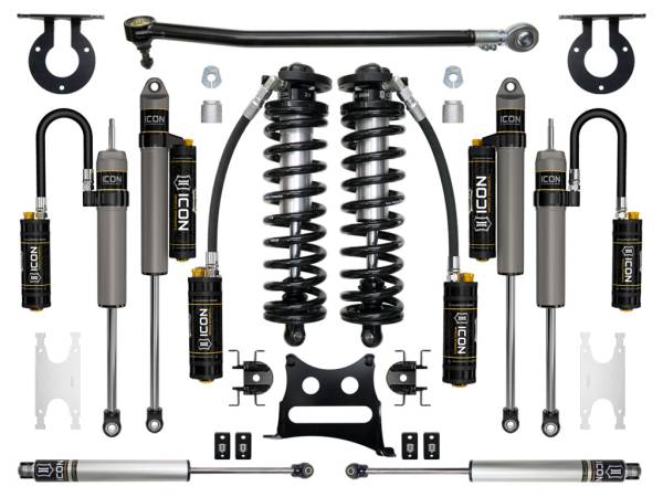 ICON Vehicle Dynamics - ICON Vehicle Dynamics 2017-2022 FORD F-250/F-350 2.5-3" LIFT STAGE 5 COILOVER CONVERSION SYSTEM - K63145