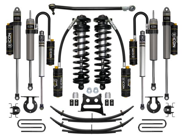 ICON Vehicle Dynamics - ICON Vehicle Dynamics 17-22 FORD F250/F350 2.5-3" STAGE 5 COILOVER CONVERSION SYSTEM W EXPANSION PACK - K63145L