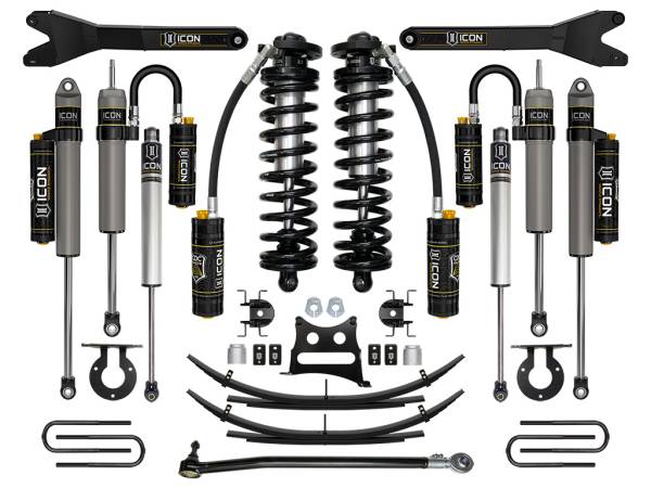 ICON Vehicle Dynamics - ICON Vehicle Dynamics 17-22 FORD F250/F350 2.5-3" STAGE 6 COILOVER CONVERSION SYSTEM W EXPANSION PACK - K63146L
