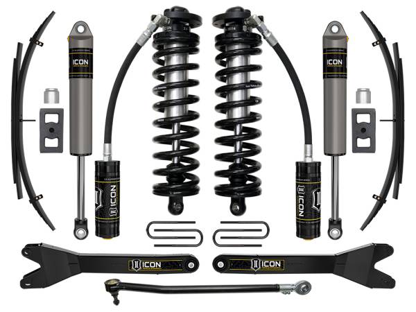 ICON Vehicle Dynamics - ICON Vehicle Dynamics 23 FORD F250/F350 2.5-3" STAGE 2 CO CNV SYSTEM W/ RADIUS ARMS/EXPANSION PACK - K63162RL