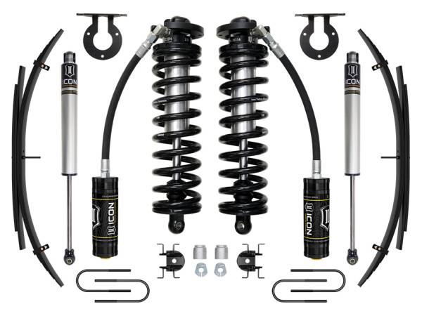 ICON Vehicle Dynamics - ICON Vehicle Dynamics 08-10 FORD F250/F350 2.5-3" STAGE 1 COILOVER CONVERSION SYSTEM W EXPANSION PACK - K63181