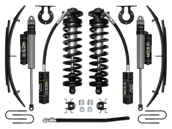 ICON Vehicle Dynamics - ICON Vehicle Dynamics 08-10 FORD F250/F350 2.5-3" STAGE 3 COILOVER CONVERSION SYSTEM W EXPANSION PACK - K63183