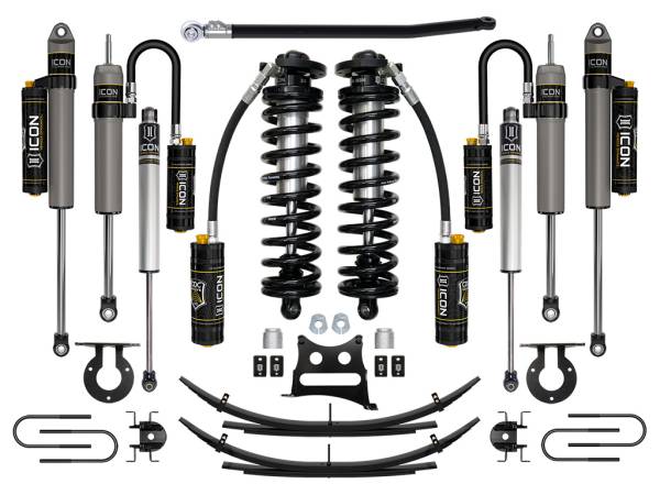 ICON Vehicle Dynamics - ICON Vehicle Dynamics 08-10 FORD F250/F350 2.5-3" STAGE 5 COILOVER CONVERSION SYSTEM W EXPANSION PACK - K63185