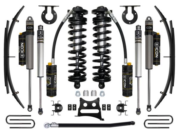 ICON Vehicle Dynamics - ICON Vehicle Dynamics 11-16 FORD F250/F350 2.5-3" STAGE 4 COILOVER CONVERSION SYSTEM W EXPANSION PACK - K63194