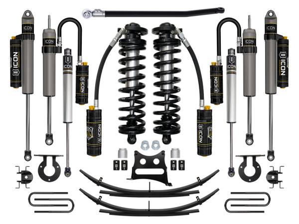ICON Vehicle Dynamics - ICON Vehicle Dynamics 11-16 FORD F250/F350 2.5-3" STAGE 5 COILOVER CONVERSION SYSTEM W EXPANSION PACK - K63195