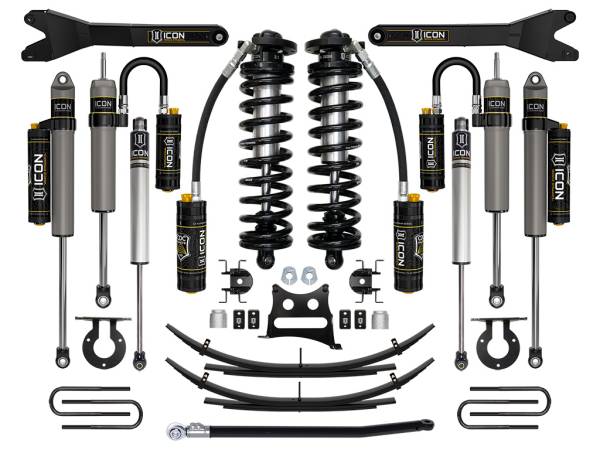 ICON Vehicle Dynamics - ICON Vehicle Dynamics 11-16 FORD F250/F350 2.5-3" STAGE 6 COILOVER CONVERSION SYSTEM W EXPANSION PACK - K63196