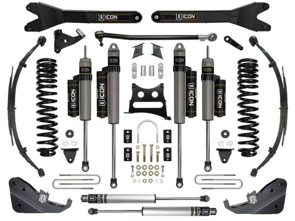 ICON Vehicle Dynamics - ICON Vehicle Dynamics 2017-2022 FORD F-250/F-350 SUPER DUTY 7" LIFT STAGE 4 SUSPENSION SYSTEM WITH RADIUS ARM - K67114R