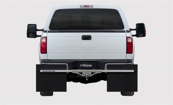 Access - Access Rockstar Roctection Universal (Fits Most P/Us & SUVs) 80in. Wide Hitch Mounted Mud Flaps - C100001