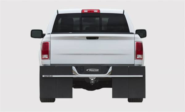 Access - Access Roxter Universal Fit Pickups/SUVS 80in Wide Smooth Mill Finish Hitch Mounted Mud Flaps - D100001