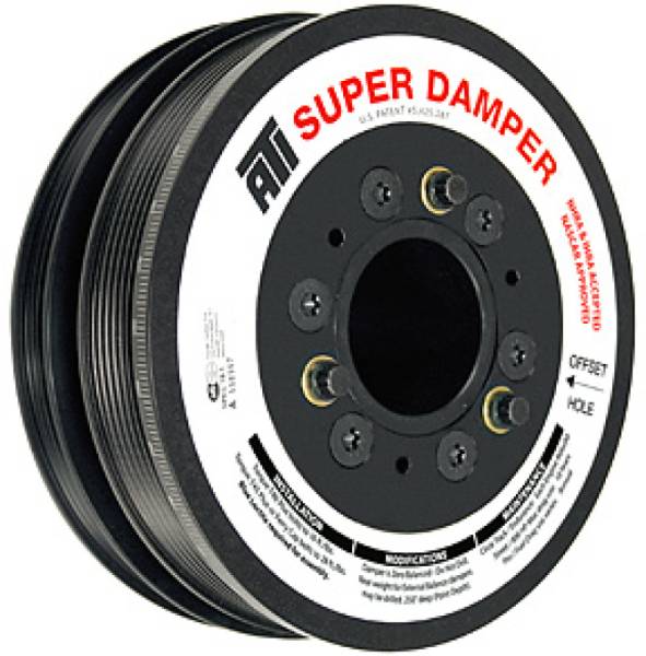 ATI - ATI Damper - 6.78in - Alum - 6 Grv - 10 Percent UD - LS1/LS2 - F & V Body - No A/C - 3 Ring - ATI917277