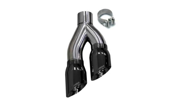 CORSA Performance - CORSA Performance Corsa Universal Stainless Steel Exhaust Single Side Exit w/ 4in Black PVD Pro-Series Tip - 14031BLK