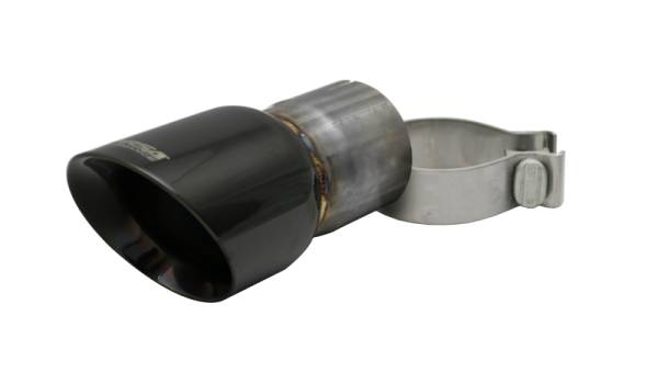 CORSA Performance - CORSA Performance Corsa Single Universal 2.75in Inlet / 3.5in Outlet Black PVD Pro-Series Tip Kit - TK003BLK