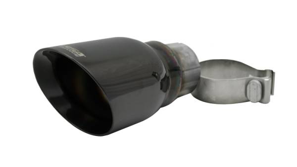 CORSA Performance - CORSA Performance Corsa Single Universal 2.5in Inlet / 4in Outlet Black PVD Pro-Series Tip Kit - TK004BLK