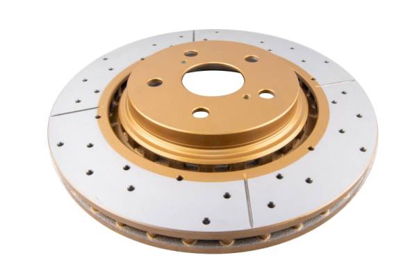 DBA - DBA 15-18 Lexus NX200t Front Drilled & Slotted Street Series Rotor - 3450X
