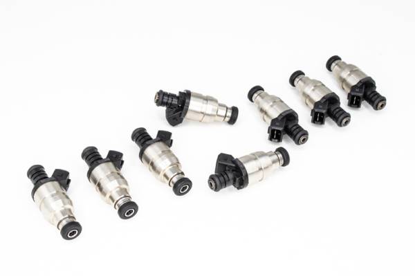 DeatschWerks - DeatschWerks Universal 1800cc Low Impedance 14mm Upper Injector - Set of 8 - 42M-14-1800-8