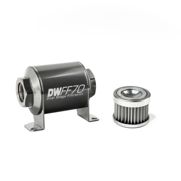 DeatschWerks - DeatschWerks Universal Spin-On Filter Kit 5 Micron E85 compatible - 8-03-070-005K