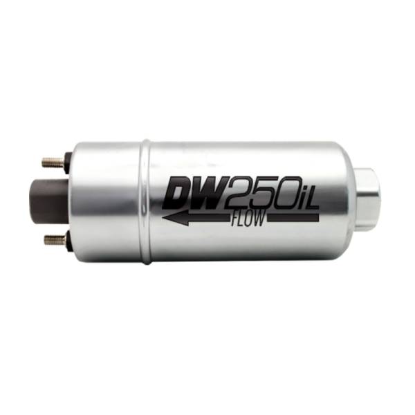 DeatschWerks - DeatschWerks 250LPH In-Line External Fuel Pump (No Bracket) - 9-250