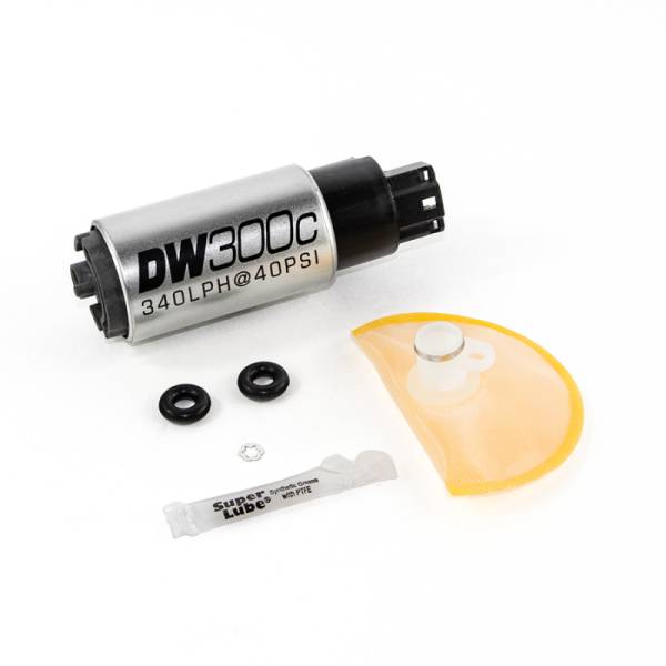 DeatschWerks - DeatschWerks 340lph DW300C Compact Fuel Pump w/ 07-13 Holden Commodore Set Up Kit (w/o Mount Clips) - 9-307-1018