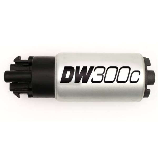 DeatschWerks - DeatschWerks 340lph DW300C Compact Fuel Pump w/ Mounting Clips - 9-309