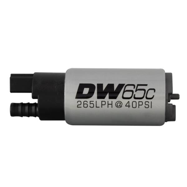 DeatschWerks - DeatschWerks DW65C Series 265LPH Compact Fuel Pump w/o Mounting Clips - 9-651