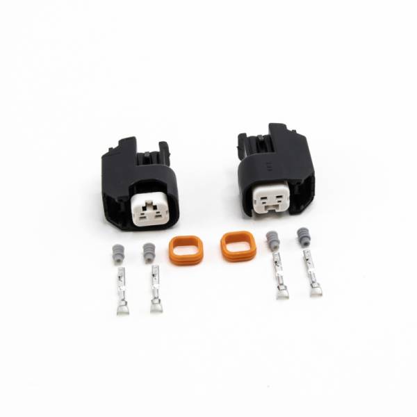 DeatschWerks - DeatschWerks USCAR Electrical Connector Housing & Pins for Re-Pining - Case of 50 - conn-uscarx-cs