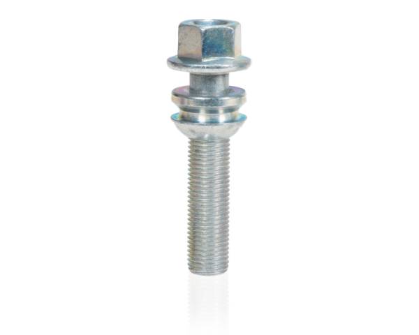 Eibach - Eibach Wheel Stud M14 x 1.5 x 37mm Round-Head (for S90-2-07-001) - Silver - S4-7-14-50-37-19
