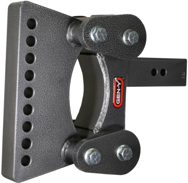 GEN-Y Hitch - GEN-Y Hitch The Boss Torsion-Flex 2.5in Weight Distribution Shank 7in Drop 2400lb TW 21K Hitch - GH-1302
