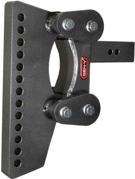 GEN-Y Hitch - GEN-Y Hitch The Boss Torsion-Flex 2.5in Weight Distribution Shank 11in Drop 2400lb TW 21K Hitch - GH-1303
