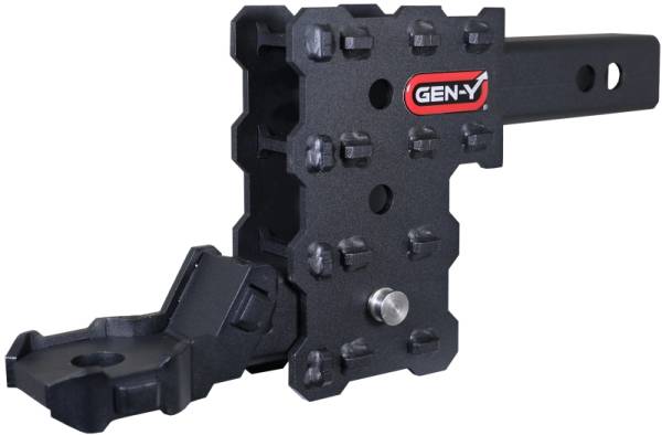 GEN-Y Hitch - GEN-Y Hitch Phantom-X 2in Hollow Shank 4.5in Drop 700lb TW 7K Hitch w/GH-13051X Platinum Ball Mount - GH-13053X