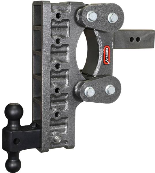 GEN-Y Hitch - GEN-Y Hitch The Boss Torsion-Flex 2.5in Shank 12in Drop 2400lb TW 21K Hitch w/GH-061 Dual-Ball - GH-1316