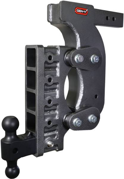 GEN-Y Hitch - GEN-Y Hitch The Boss Torsion-Flex 2.5in Receiver 18in Drop Hitch w/GH-061 Dual-Ball/Stabilizer Kit - GH-1515