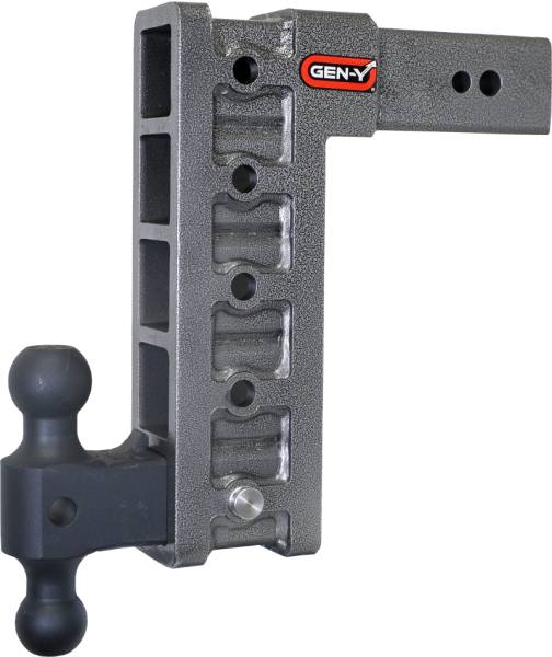GEN-Y Hitch - GEN-Y Hitch Mega Duty 3in Shank 12in Drop 3500lb TW 32K Hitch w/GH-0161 Dual-Ball - GH-1715