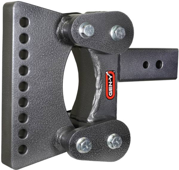 GEN-Y Hitch - GEN-Y Hitch The Boss Torsion-Flex 3in Weight Distribution Shank 7in Drop 2400lb TW 21K Hitch - GH-1802