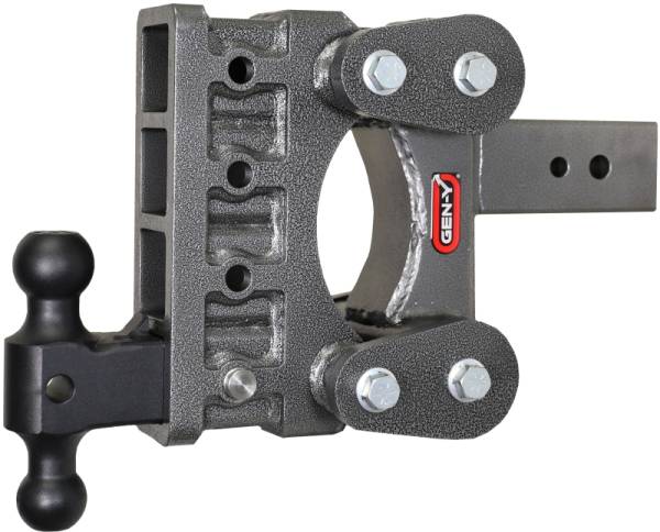 GEN-Y Hitch - GEN-Y Hitch The Boss Torsion-Flex 3in Shank 6in Drop 3500lb TW 32K Hitch w/GH-0161 Dual-Ball - GH-2214