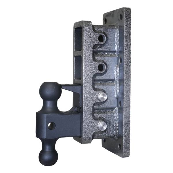 GEN-Y Hitch - GEN-Y Hitch Mega Duty 2.5in Bolt On 9in Drop 3500lb TW 32K Hitch w/GH-0161 Dual-Ball/Pintle Lock - GH-3024