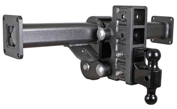 GEN-Y Hitch - GEN-Y Hitch 27in Traveller Torsion-Flex 2.5in Shank 9in Drop 3.5K TW 21K Hitch Chassis Frame Mount - GH-6024