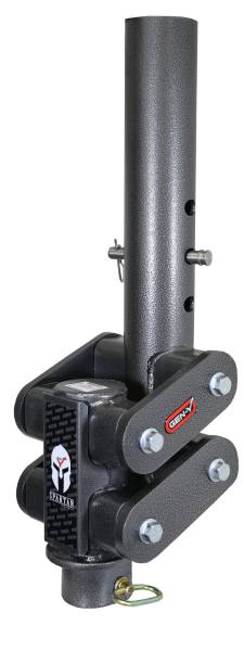 GEN-Y Hitch - GEN-Y Hitch Spartan Torsion-Flex 5in Offset 4in RD Tube Gooseneck 2-5/16in Coupler Standard Height - GH-7042