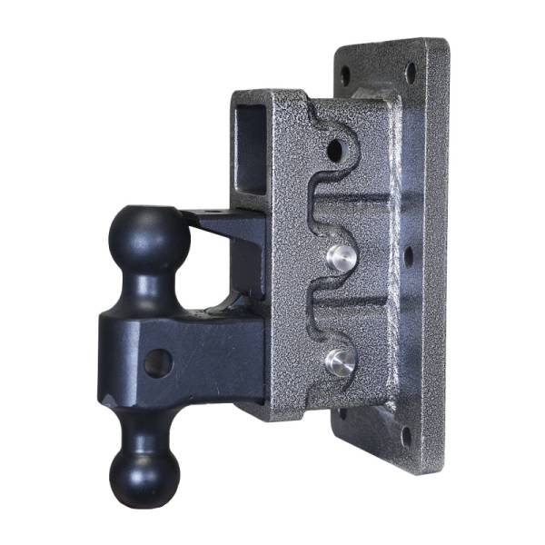 GEN-Y Hitch - GEN-Y Hitch Mega Duty 2.5in Bolt-On 6in Drop 3K TW 21K Hitch w/GH-061 Dual-Ball/GH-062 Pintle Lock - GH-723